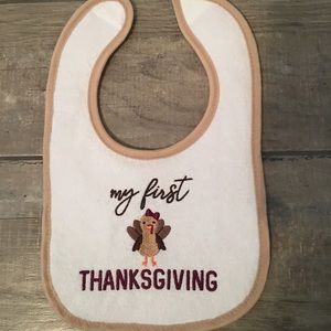 3 for $20 NWOT my first Thanksgiving 🦃 bib